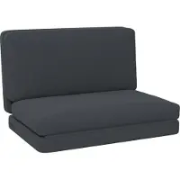 HOMCOM vloerbank - 3-in-1 - inklapbaar - polyester - donkergrijs