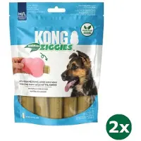 Kong 2xm/l 227 gr 5 st ziggies enhanced puppy