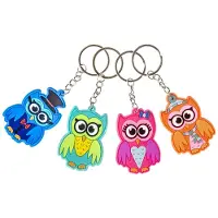 Duckiez Uil Sleutelhanger - Voordeel Set | 48 Stuks