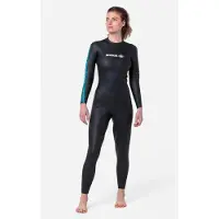 BEUCHAT 520301 Zento 2 Mm Woman Long Sleeve Neoprene Wetsuit Zwart XS Vrouw