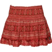 Superdry Dames Getailleerde minirok met rood Vintage logo-logo (M), Casual, Viscose W7210264A