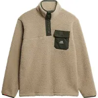 Superdry Trui beige / donkergroen