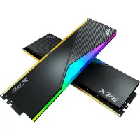 ADATA DIMM 64 GB DDR5-6400 (2x 32 GB) Dual-kit (zwart, modelnummer: AX5U6400C3232G-DCLARBK, Lancer RGB, compatibel met INTEL XMP)
