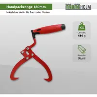 TRUTZHOLM Handpakkerstangen Pakkerstangen Houttangen Handhefhaak Sappie Houtgrijper Bosbouwtangen