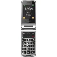 Beafon SL605 2G Senioren clamshell telefoon SOS-knop, SOS-functie, Met laadstation Zwart