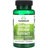 Swanson Health Dietary supplements Ginkgo Biloba Extract 60 MG, BI7428