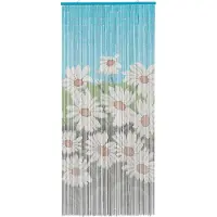 vidaXL Insect Deur Gordijn Meerkleurig 200 x 90 cm Bamboe