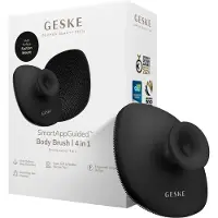 GESKE Body Brush | 4 in 1 | Reinigingsborstel voor het hele lichaam | Dieptereiniging | Zachte siliconen borstelharen | Ergonomisch ontwerp met twee vingers | Reinigingen en massages