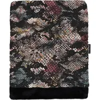 Melli mello - Keep Me Wild - Plaid - Slangenprint - Velvet Polyester - Velvet Touch - 130x170 cm