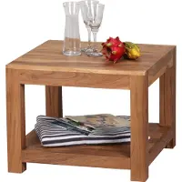 Wohnling Salontafel MUMBAI acaciahout bruin 60 cm