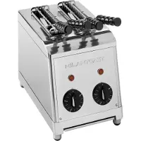 Milan Toast Tosti apparaat Rvs 2 Tangs Roestvrijstaal Horeca