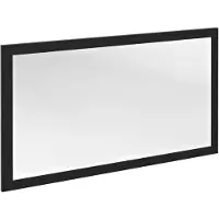 Sapho Nirox spiegel met lijst 120x70cm, antraciet mat