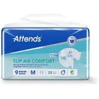 Attends Slip Air Comfort 9 Medium - 1 paquet de 28 protections
