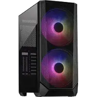 Inter-Tech IT-3503 Airstream Tower PC-behuizing Zwart 2 voorgeïnstalleerde ventilators