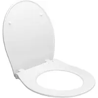 Glacera EASYSLIM33 toiletzitting met automatische zachte sluiting, slank design