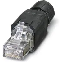 Phoenix Contact VS-08-RJ45-5-Q/IP20 BK RJ45-connector 1658008 Stekker, recht Aantal polen (sensoren) 8 Zwart 1 stuk(s)