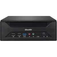 Shuttle Computer Group Shuttle XH610 Shuttle Barebone slim XH610 SO-DDR4 black