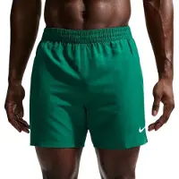 Nike 5 Inch Swim Shorts Korte Broeken Heren - Groen - Maat XL - Poly Mesh