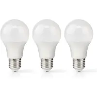 Nedis LED-lamp set | 3 stuks | warm wit | E27 | A60 | 11W