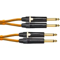 Cordial CEON DJ PLUG 0.6 O 6.3 mm TS jack kabelset 60 cm