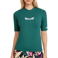 O'Neill Functioneel shirt donkergroen / wit