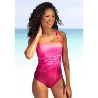 LASCANA Badpak oranje / fuchsia / lichtroze