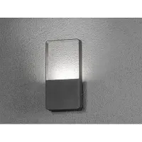 Konstsmide Buitenlamp Matera Wandlamp, PowerLED 6W / 230V, kleur antraciet