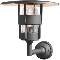Konstsmide Buitenlamp Freja Wandlamp, E27 max 60W / 230V, kleur Zwart