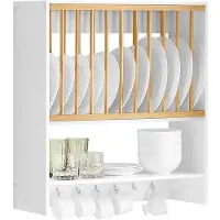 SoBuy Bordenrek Wandmontage 64x24x71cm