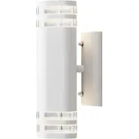 Konstsmide Wandspot Modena Up - Down 2-lichts 28cm wit