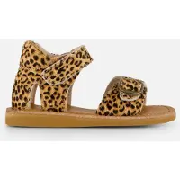 Shoesme Sandalen Leopard bruin Leer Maat 23