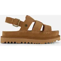 Warmbat Wenlock Sandalen cognac Suède Maat 41