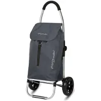 Playmarket Go Two Compact Boodschappentrolley grey