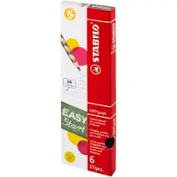 Stabilo EASYgraph - Ergonomische Grafietpotlood - Linkshandig - Met Extra Dikke 3.15 mm Kern - Doos 6 stuks