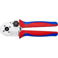 Knipex 97 52 67 DT: Vieraderige krimpbus voor DT-connectoren, 230 mm