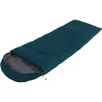 Easy Camp Easycamp Raven I Square 2°c Slaapzak Blauw Regular / Left Zipper