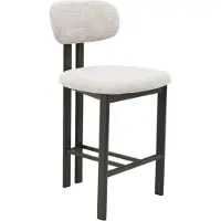 Giga Meubel Barkruk Noor Beige/Brons 75cm