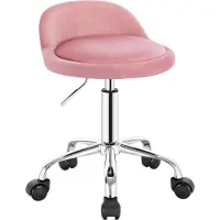 Markenlos Verstelbare bureaustoel met wielen, 53 cm, comfortmodel