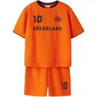 Name it Nederland WK2026 Shirt en Short Set - Maat 146/152