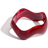 Yehwang Acryl armband - Onregelmatige vorm - Dames sieraden - Verkleurt niet - Goudlief.nl