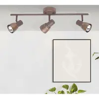 Brilliant Balkspot Lava oud koper 3-spots, Energieklasse A++