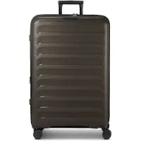 D&N Toronto 4 wielen Trolley L 75 cm met uitbreidingsplooi bruin