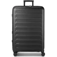 D & N d&n Toronto 4 wielen Trolley L 75 cm met uitbreidingsplooi zwart