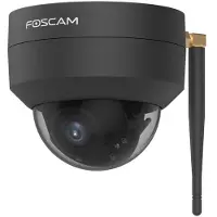 Foscam D4Z WLAN Bewakingscamera Zwart 4MP (2304x1536), Dual-Band WLAN, PTZ, Slimme Detectie (2304 x 1536 pixels), Netwerkcamera, Zwart
