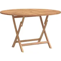 vidaXL Tuin Bistro Set 3 st Naturel Massief Teakhout
