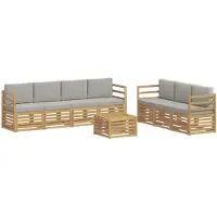 vidaXL Sofa-Sets Massief Acacia Hout