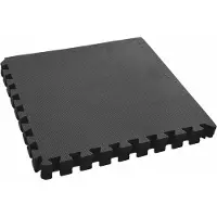 vidaXL Zwemgrondmat 6 pcs Zwart 2,16 ㎡ EVA Schuim