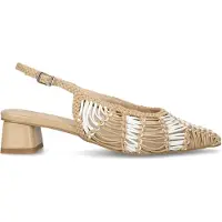 Notre-V Dames Hakken D25409 - Beige - Maat 41
