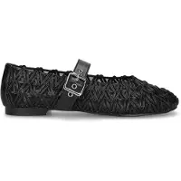 Notre-V Dames Ballerina's Popper - Zwart - Maat 40