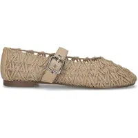 Notre-V Dames Ballerina's Popper - Beige - Maat 37